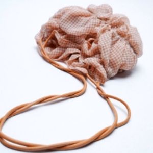 ZARA GINGHAM ORGANZA BAG